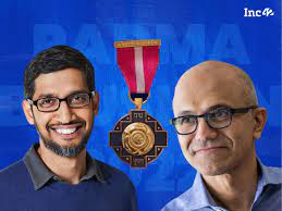 Awards won by Sundar Pichai