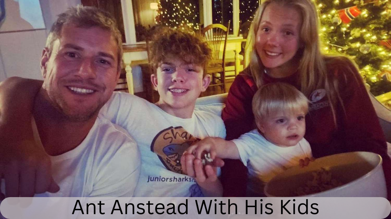 Ant Anstead with his kids 