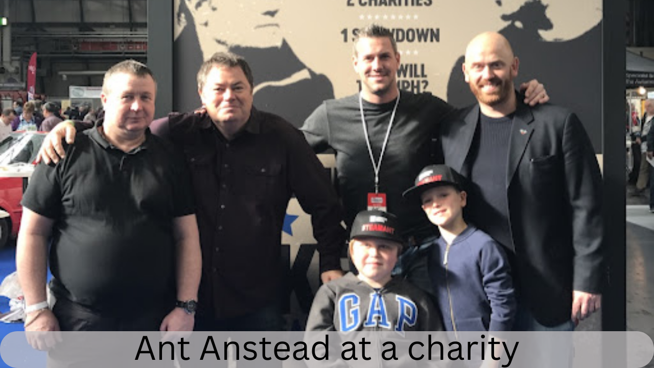 Ant Anstead at charity event