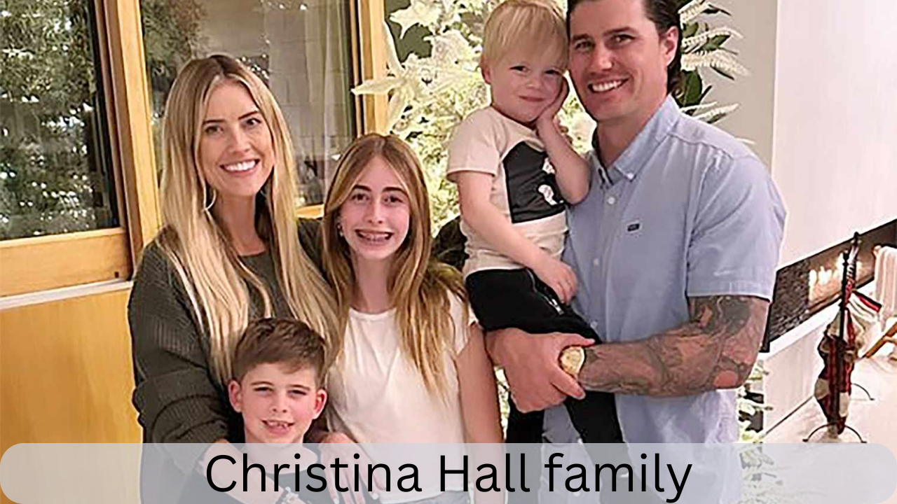 Christina Hall family 