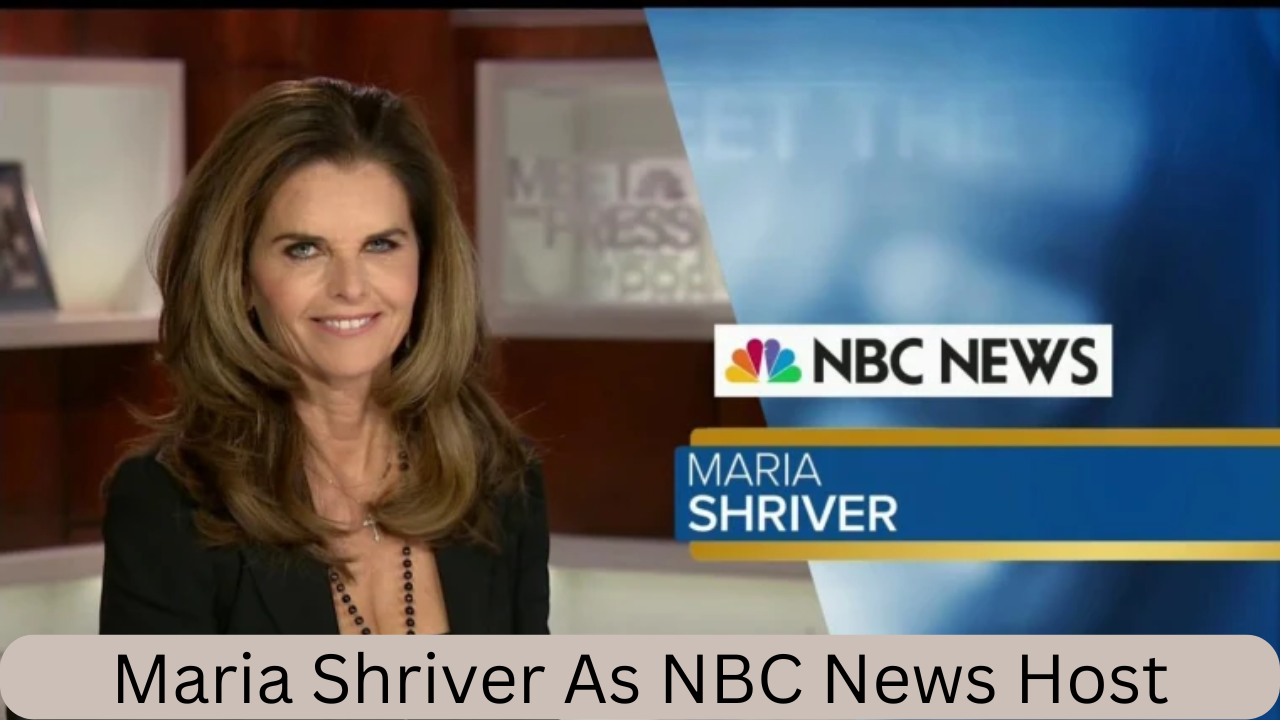 Maria Shriver as NBC News Host 