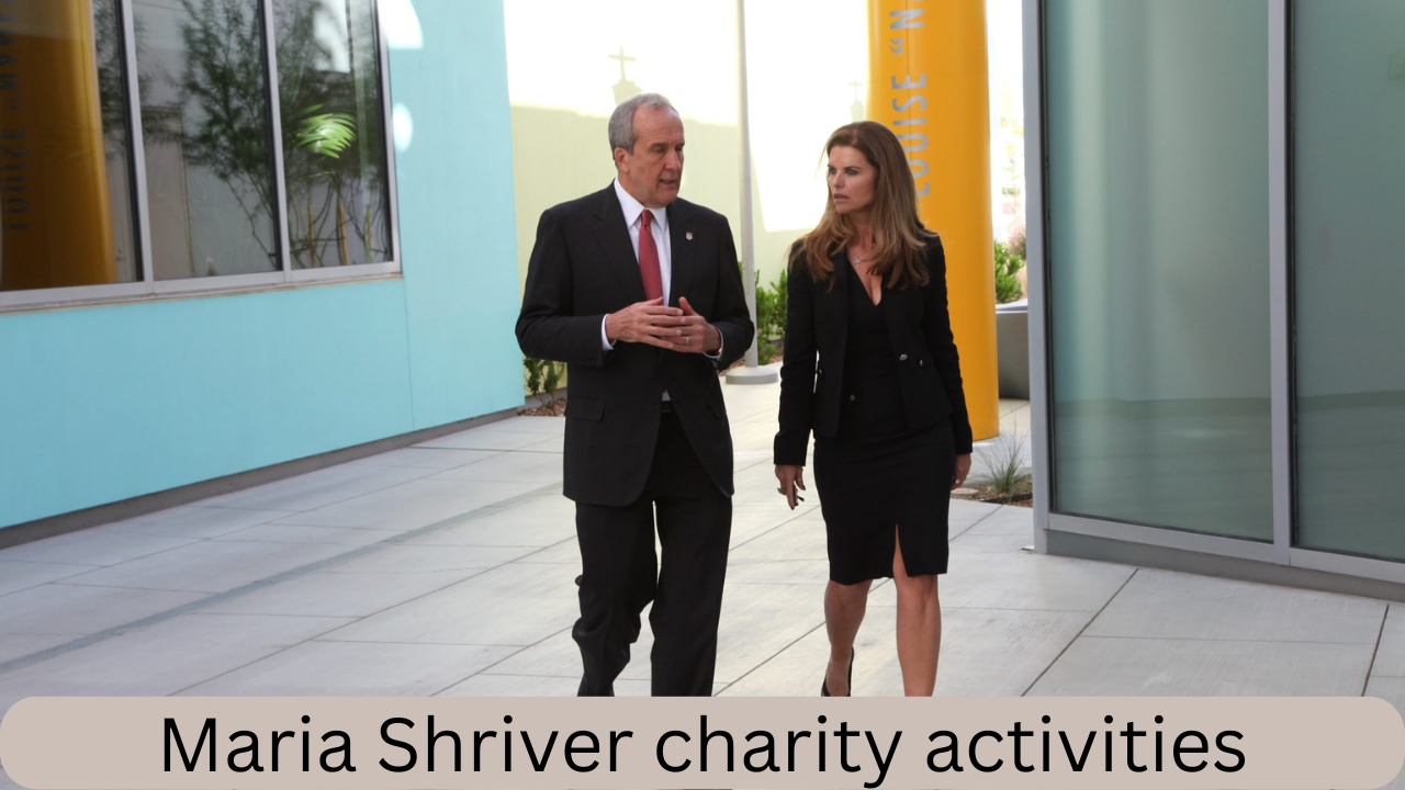 Maria Shriver charitable ventures
